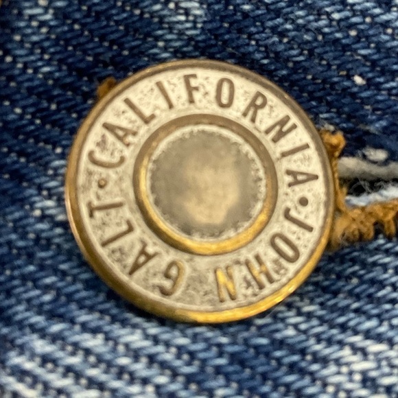 John Galt California Brandy Melville High Rise Denim Jean Shorts size  Medium - Picture 6 of 7